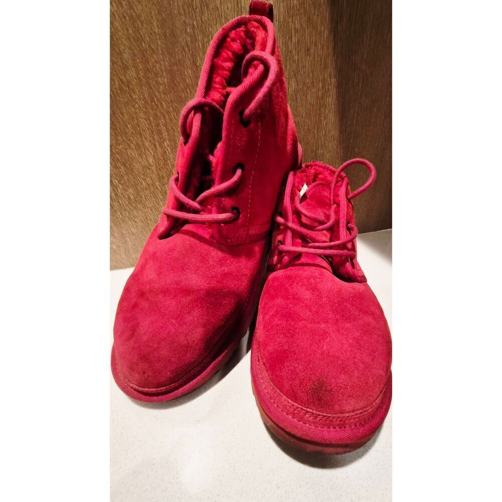 UGG red booties